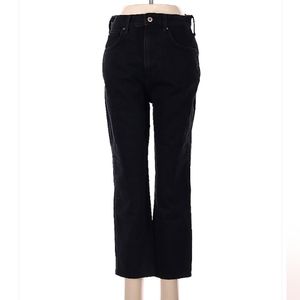 Free People High Waisted Black Jeans
